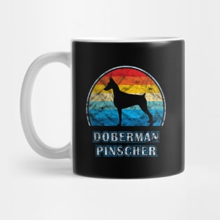 Doberman Pinscher Vintage Design Dog Mug